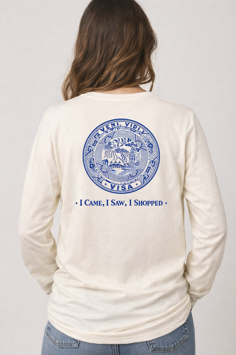 Veni Vidi VISA Tee — I Came, I Saw, I Shopped