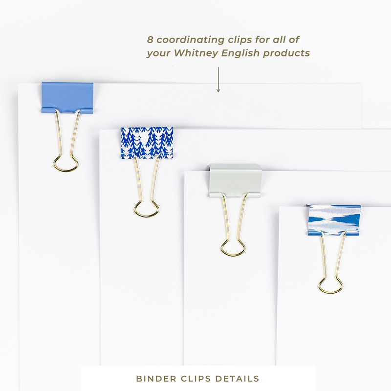 Binder Clips • Set of 8