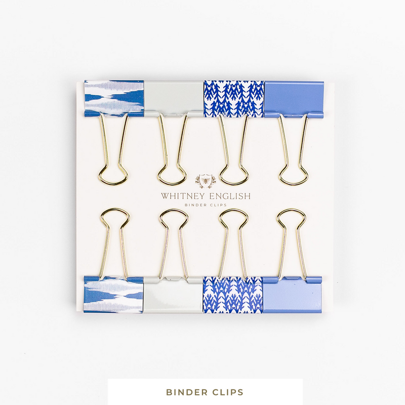 Binder Clips • Set of 8