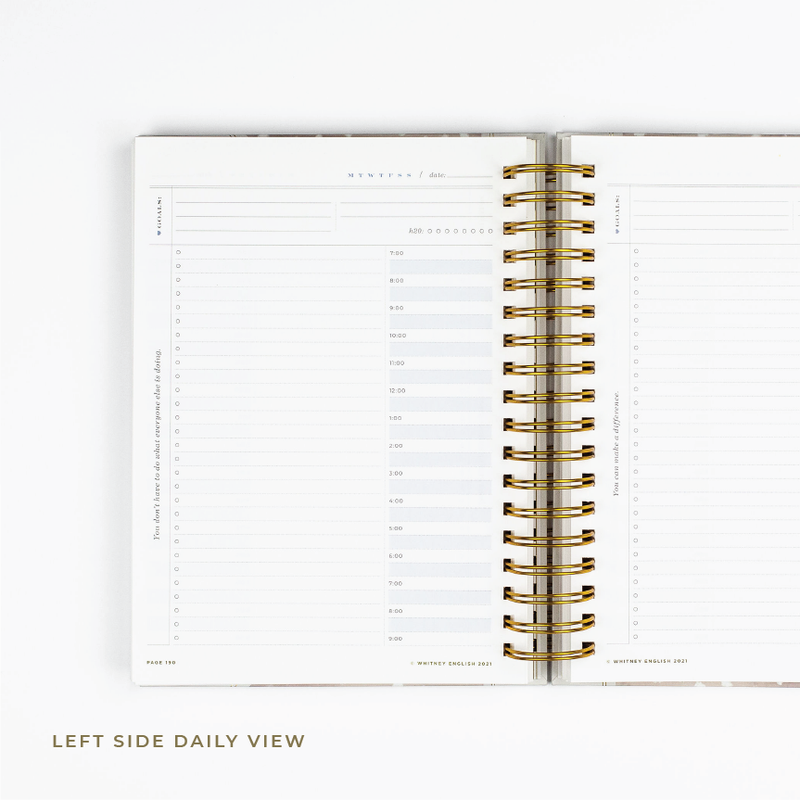 Day on One Page Planner • Antelope