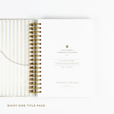 Day on One Page Planner • Antelope