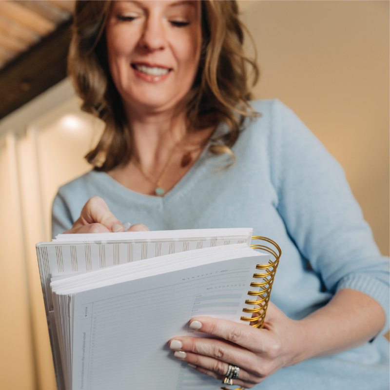 Day on One Page Planner • Antelope