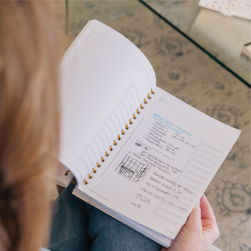 Day on One Page Planner • Antelope