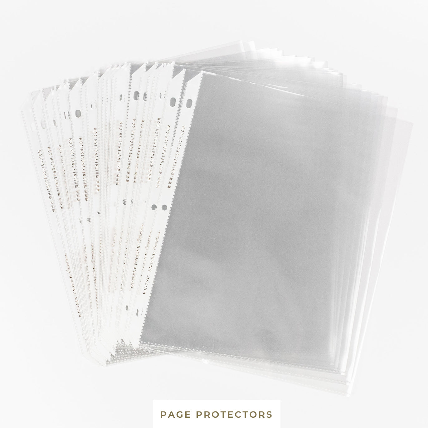 Binder System • Page Protectors • Set of 25