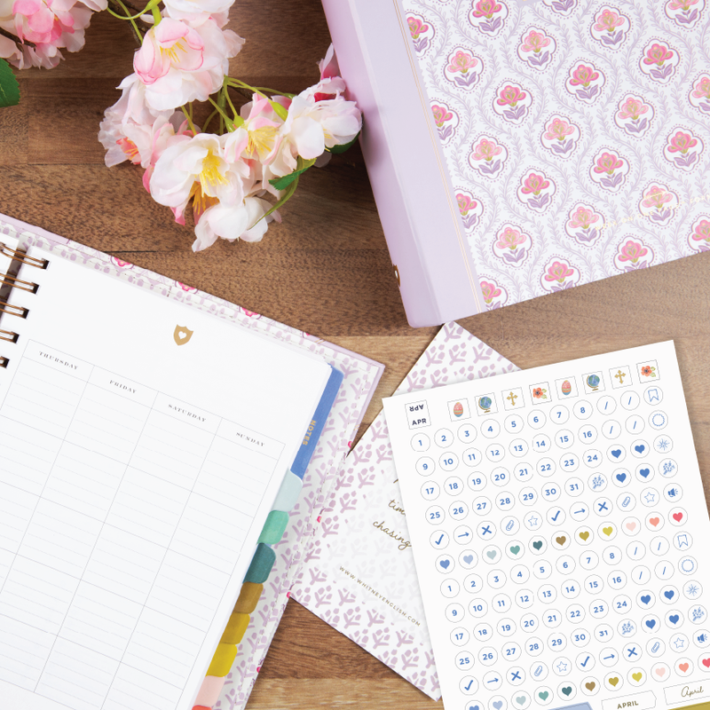 Week on One Page Planner • Undated • Bella