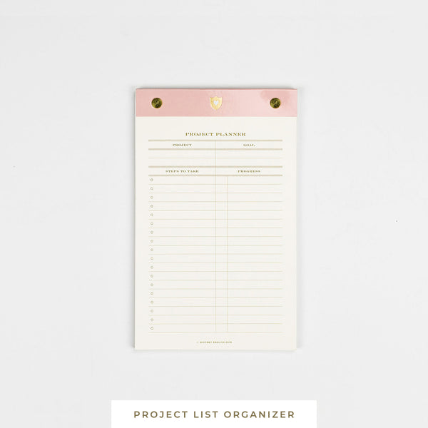 Notepad || Project List Organizer - Whitney English Shop